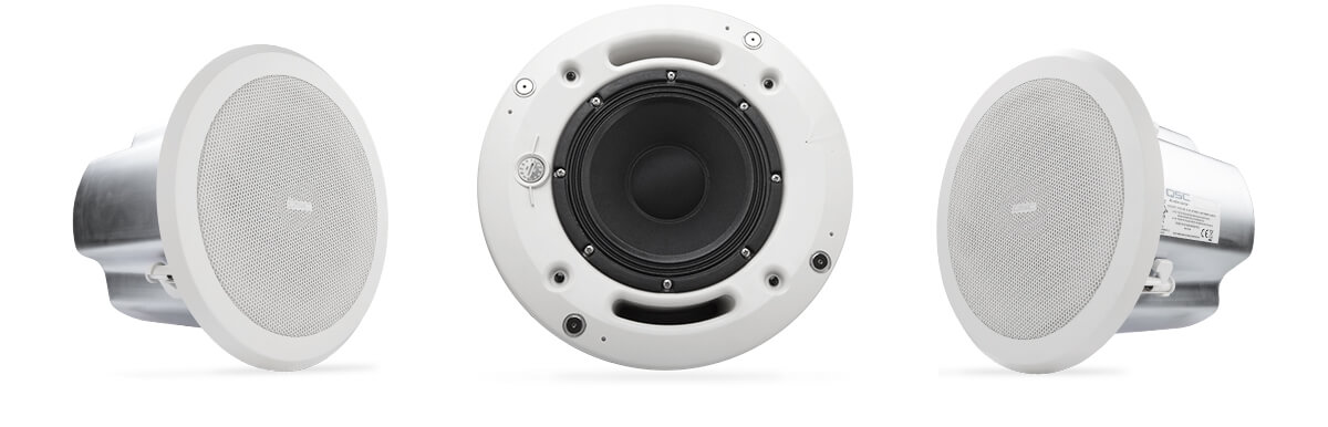 Qsc ad-C821r, woofer de baja frecuencia de 8 pulgadas de 200w